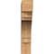 Ekena Millwork Merced Block Smooth Bracket, Western Red Cedar, 5 1/2"W x 28"D x 28"H BKT06X28X28MRC05SWR - alternate 2